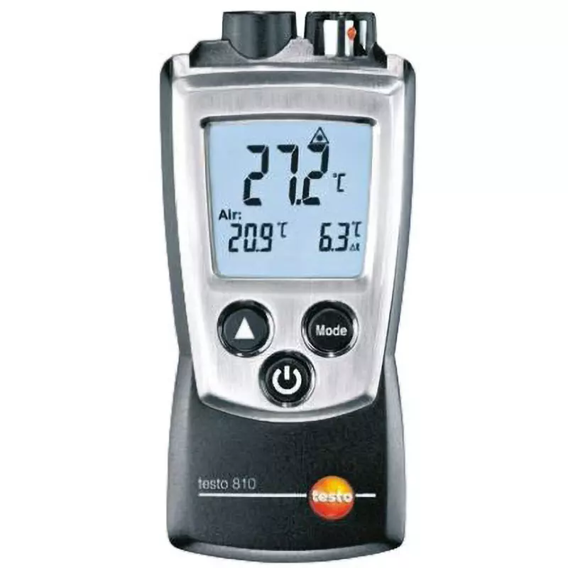 Testo Infrared Thermometer AAA battery Power Supply ±2% Accuracy 0.1 ℃ Resolution, 0560 0810