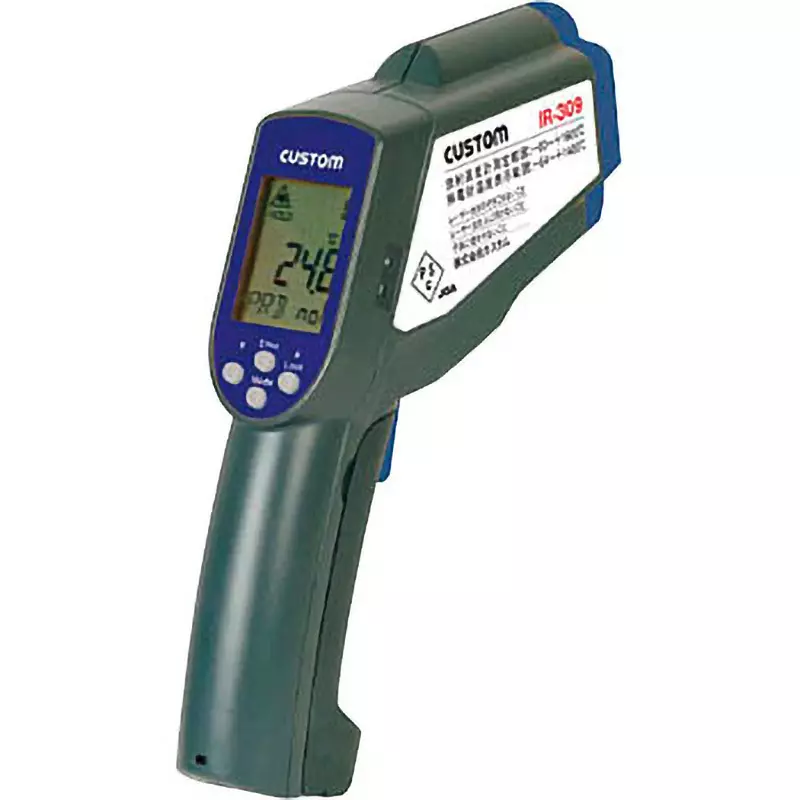 CUSTOM Infrared Thermometer 2 xAAA batteries (sold separately) Power Supply - Accuracy - Temperature Range, IR-309