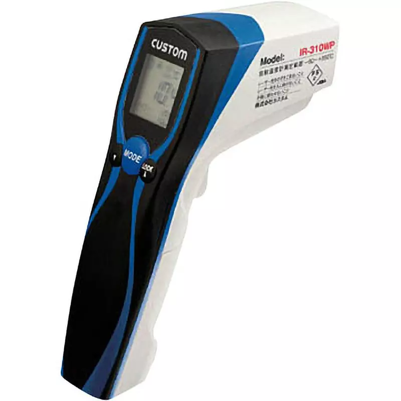 CUSTOM Radiation Thermometer 2 xAAA batteries (sold separately) Power Supply - Accuracy - Temperature Range, IR-310WP