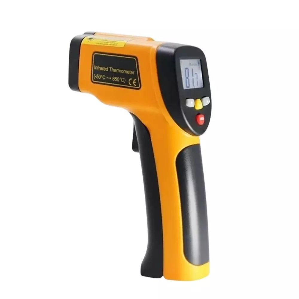 Kerro Compact IR Thermometer -50 to 650℃ Temperature Range Digital LCD Display, HT-816