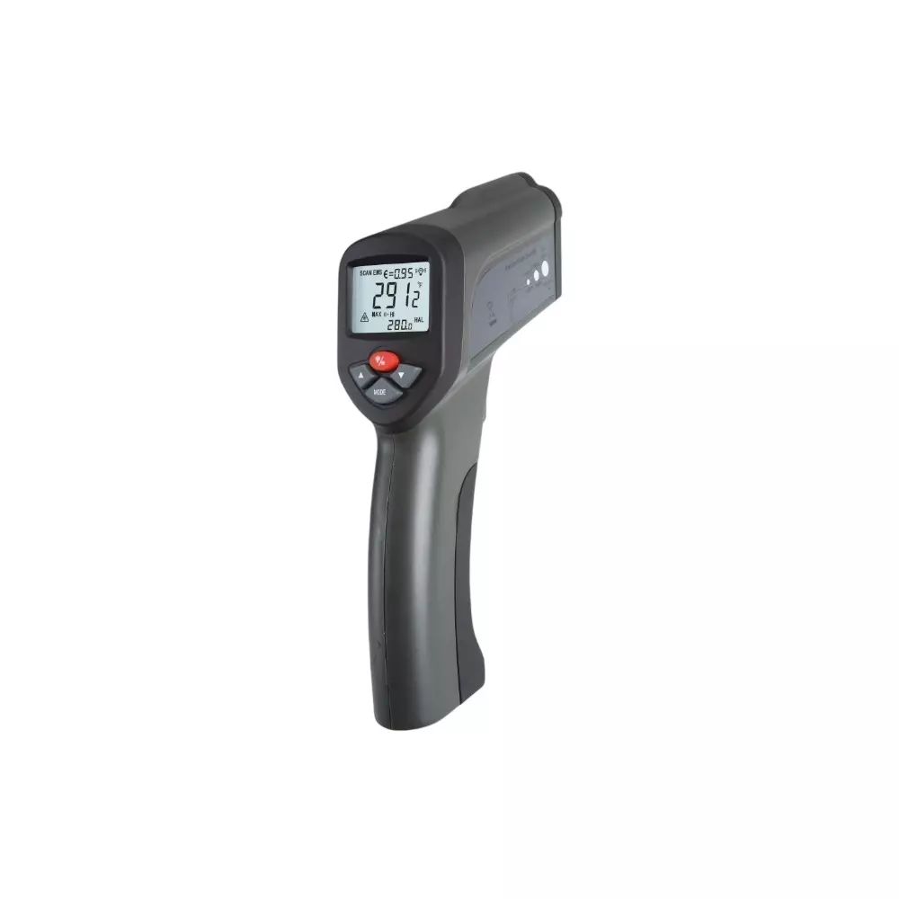 Kerro IR Thermometer -50 to 1600°C Temperature Range Backlight LCD Display, HT-6889