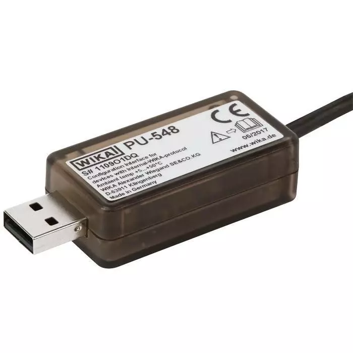 WIKA PU Temperature Transmitter USB Input, 14231581