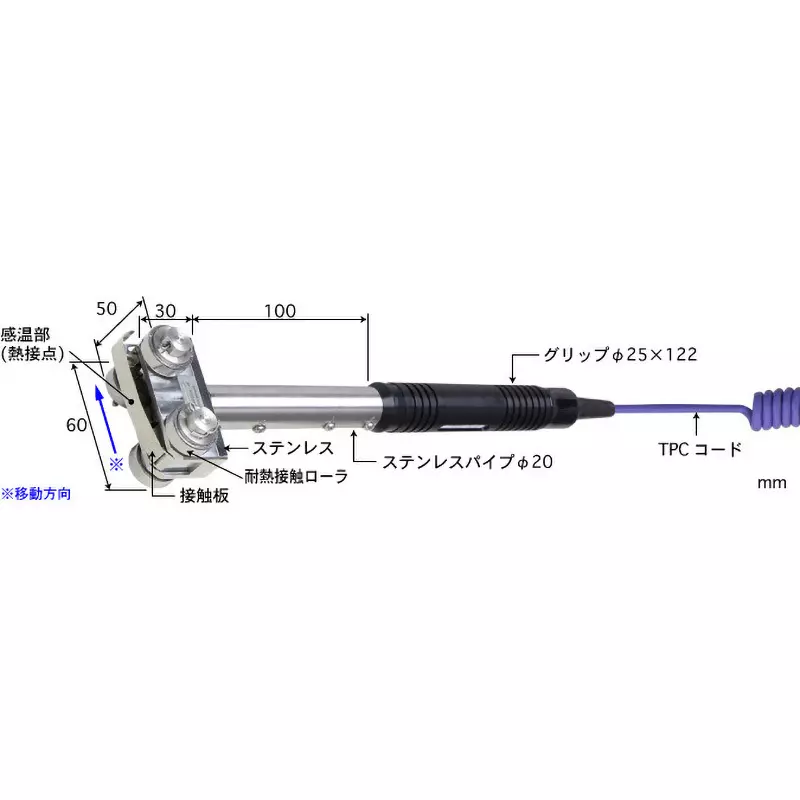 Anritsu Temperature Sensor With or without grip: Yes Specifications -50 to 400 Operating Temperature, S-671E-01-1-TPC1-ASP