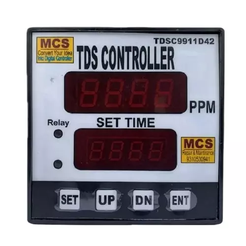 MCS 2 Set Point TDS Controller Digital One Relay Output LED Display for Industrial Use, TDSC9911D42