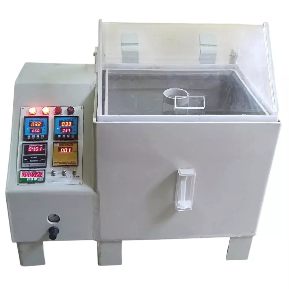 MCS Heavy Duty Salt Spray Chamber Single Phase White 50 Hz 216 L for Industrial Use