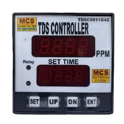 MCS 1 Set Point TDS Controller Digital One Relay Output LED Display for Industrial Use, TDSC9911D42