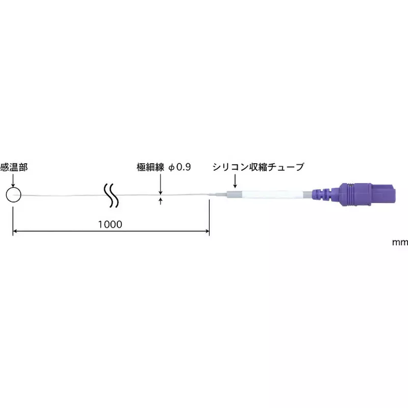 Anritsu Temperature Sensor -50 to 200 Operating Temperature Range (℃) 2 seconds Response Speed Overall, SFM-E-100-ASP