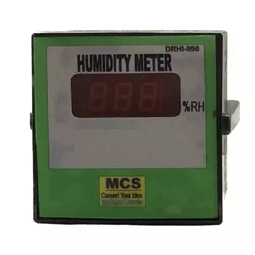 MCS Heavy Duty Digital Humidity Meter 00 to 99 % RH Seven Segment Bright LED Display for Industrial Use, DRHI-998