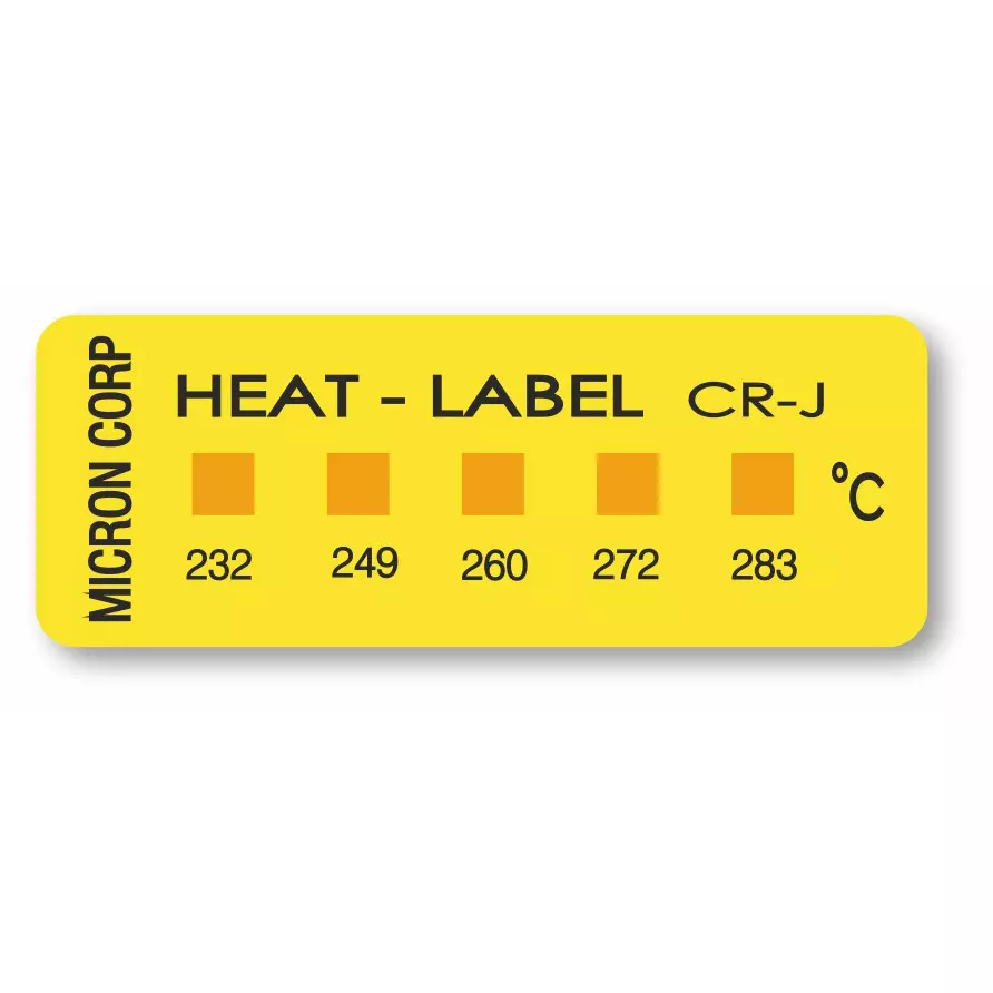 Micron Temperature Label Irreversibility Measurement Method, CR-J (Pack of 10)