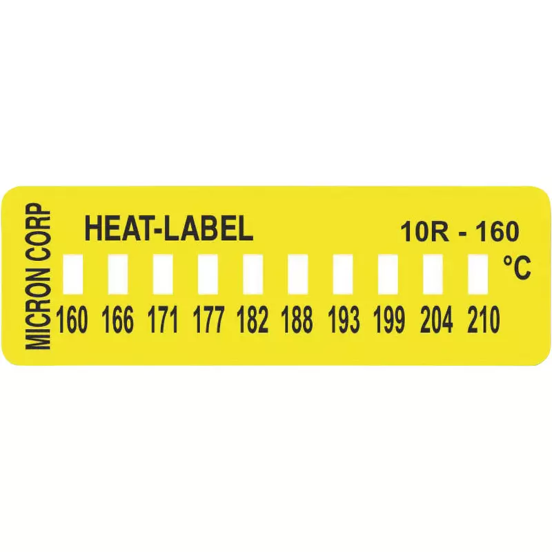 Micron Temperature Label Irreversibility Measurement Method, 10R-160 (Pack of 10)