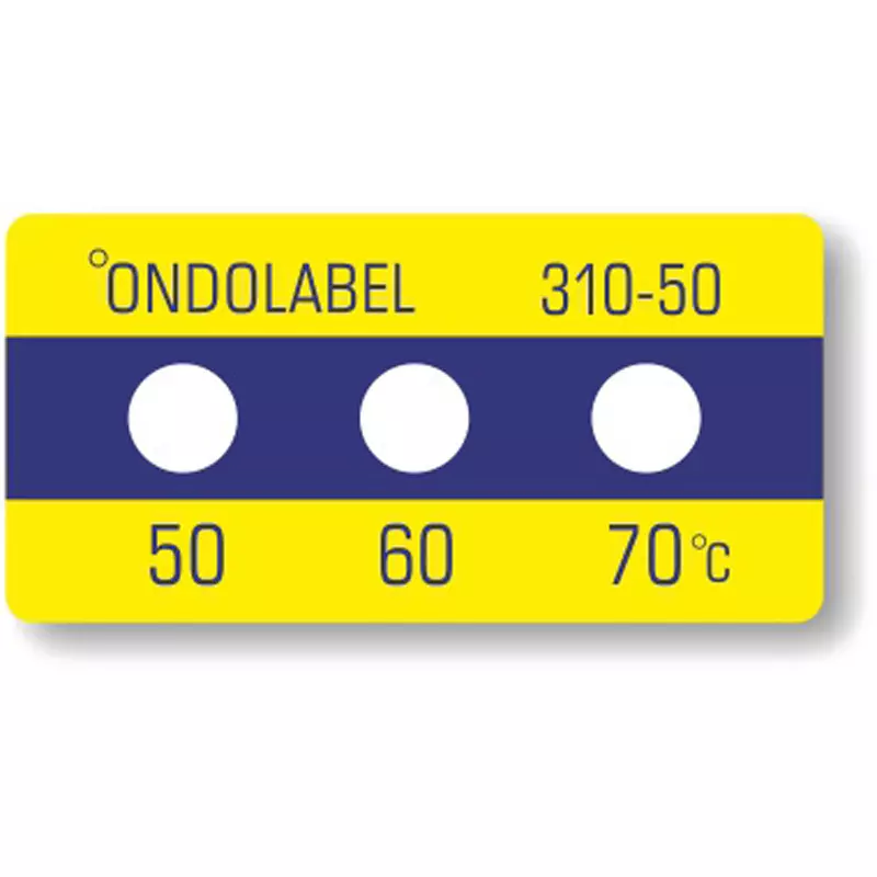 Micron Temperature Label ±1 Accuracy 3-point display Display, 310-50 (Pack of 10)