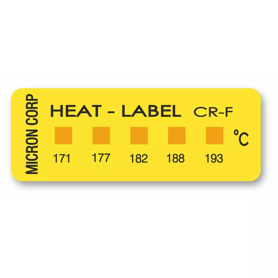 Micron Temperature Label Irreversibility Measurement Method, CR-F (Pack of 10)
