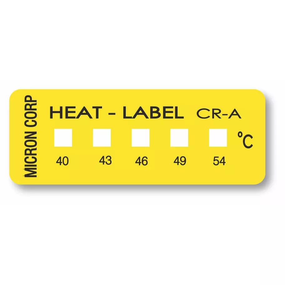 Micron Temperature Label Irreversibility Measurement Method, CR-A (Pack of 10)