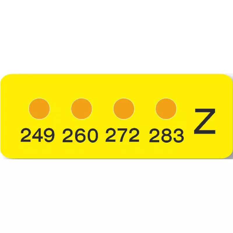 Micron Temperature Indicating Label Irreversibility Measurement Method, MN-Z (Pack of 10)