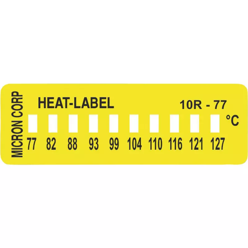 Micron Temperature Label Irreversibility Measurement Method, 10R-77 (Pack of 10)