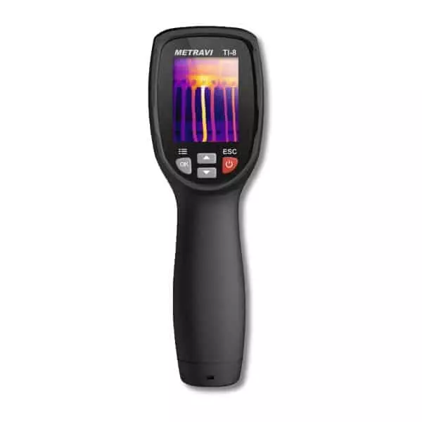 Metravi Handheld Thermal Imager Resolution 120X120 Pixel Focal Length 7.5 mm, PRO TI-8