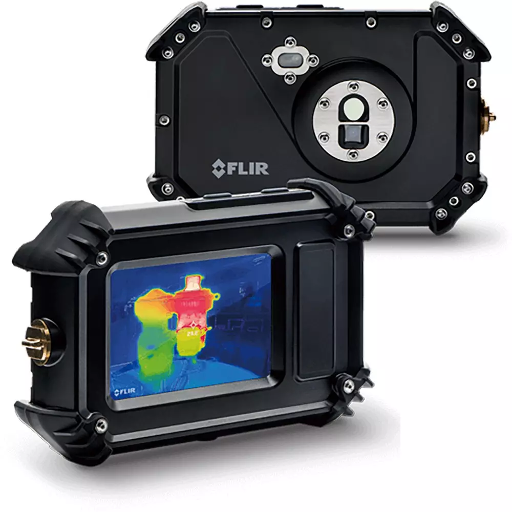 FLIR Infrared Thermography Camera Equipped with MSX, temperature resolution (NETD): 0.07,, viewing, Cx5〈89401-0203〉