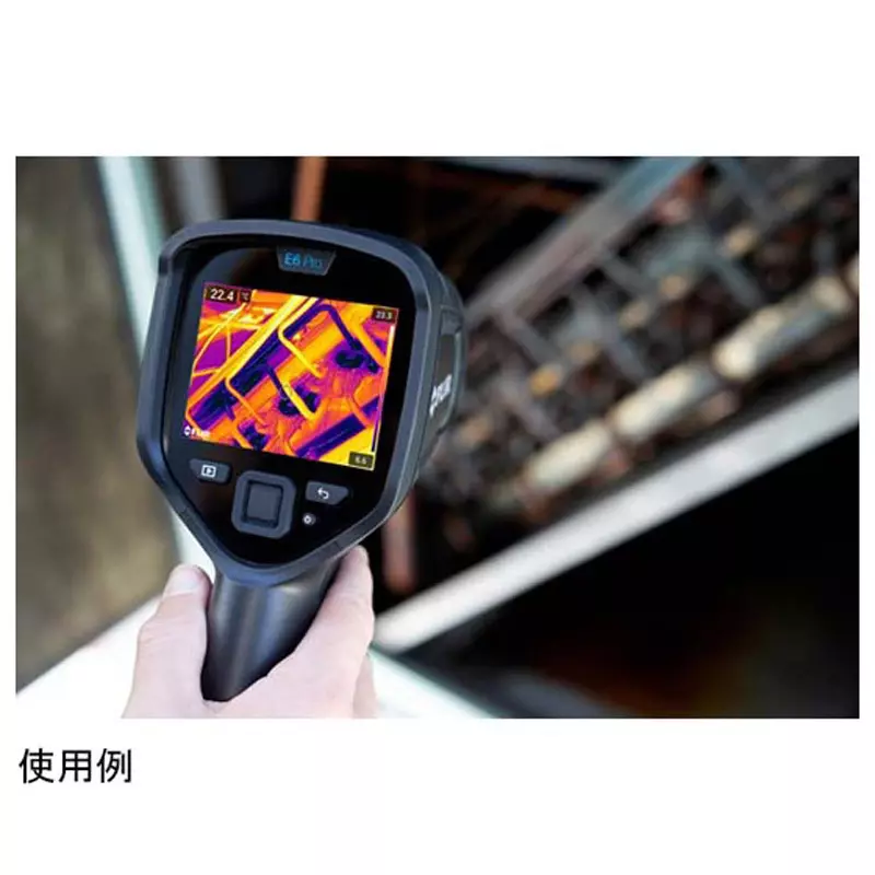 FLIR Infrared Thermography Camera ℃Temperature resolution (°C) @ 30℃: 0.05℃ ℃Measurement field of view (°): 33°, E6Pro
