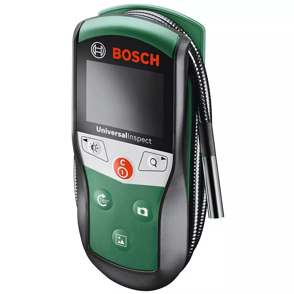 Bosch Inspection Camera 4 AA alkaline batteries Power Supply 2.31 inch Display Approx. 4 (when light intensity is, INS1