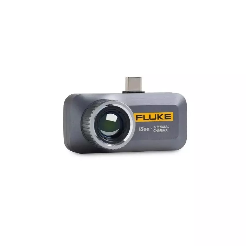 Fluke Mobile Thermal Camera 25° x 19° Field of View 700 mW (Typical) Power Consumption 25 Hz Frame Rate 384 x 288 Pixels IR Resolution, TC03A