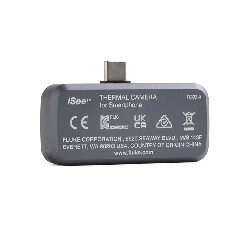 fluke-mobile-thermal-camera-25-x-19-field-of-view-700-mw-typical-power-consumption-25-hz-frame-rate-384-x-288-pixels-ir-resolution-tc03a