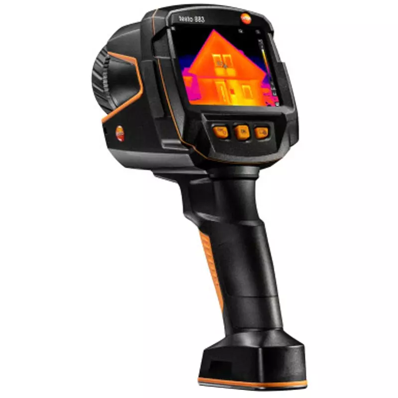 Testo Testo 883-2 Capacitive touch panel Display 0.04 ℃ (40 mK) Temperature Resolution, 0560 8838
