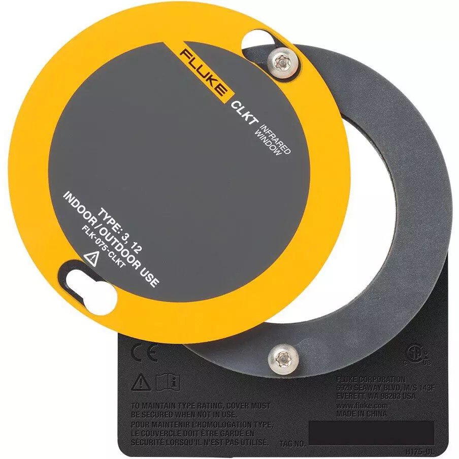 Fluke Thermography Security Window Observation area: 3632 mm ² IP65 Protection Class, FLK-075-CLKT