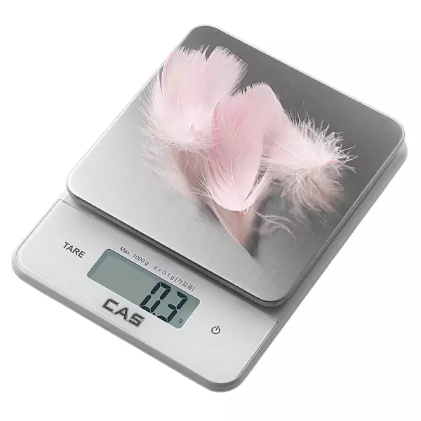 CAS Digital Kitchen Scale 1 Kg Capacity ABS