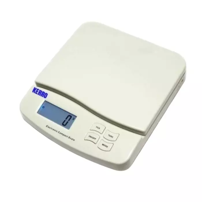 KERRO BL-P2 Series Digital Weighing Balance 10 Kg/0.5 g 210x160 mm Platform Size Blue Back Light, BL-P2/10000