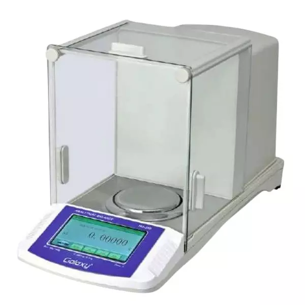 GALAXY Semi-Micro Analytical Balance Touchscreen LCD 50 / 220 g Capacity 90 mm Pan Size, MA-51D