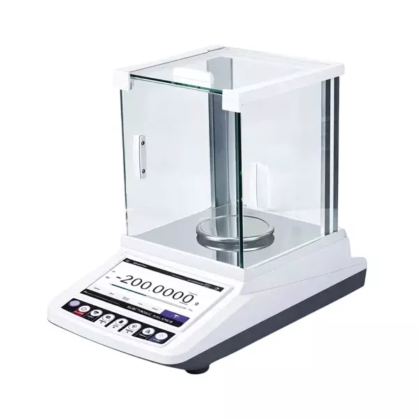 GALAXY Analytical Balance Touchscreen LCD 220 g Capacity 90 mm Pan Size, MA-220T