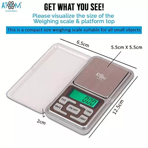 atom-pocket-scale-silver-200-g-capacity-and-001-g-accuracy-a100