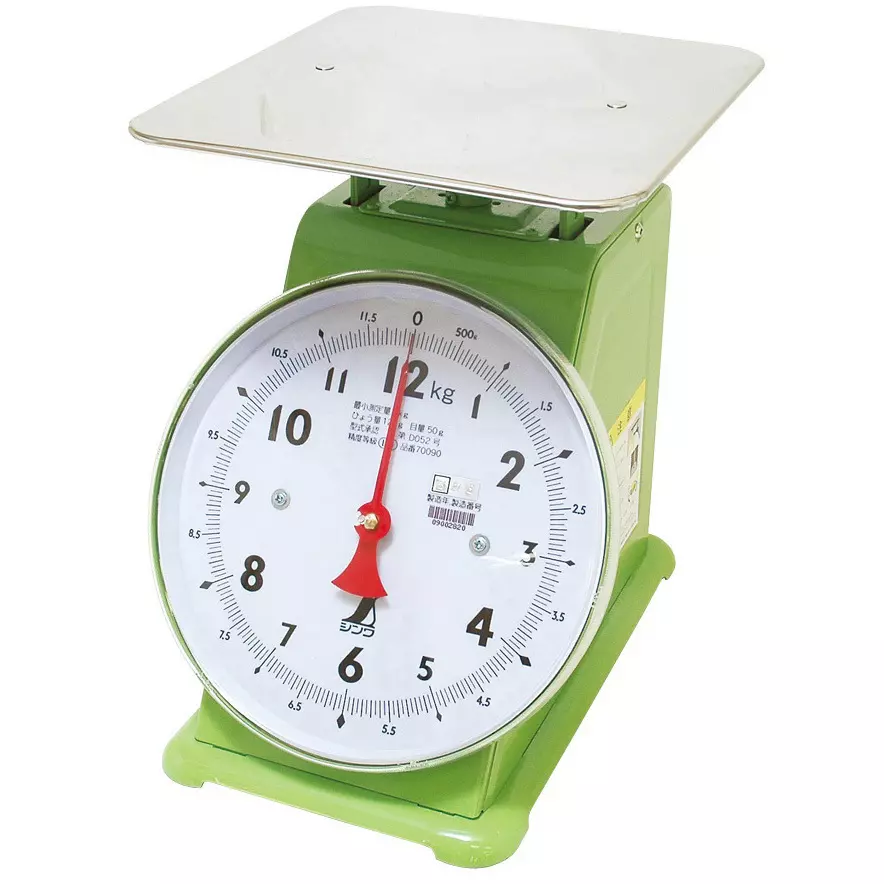 NARIKA Top-Pan Scale 50 g Minimum Scale Board: 196 Scale Inclined type Main Unit, A05-3634
