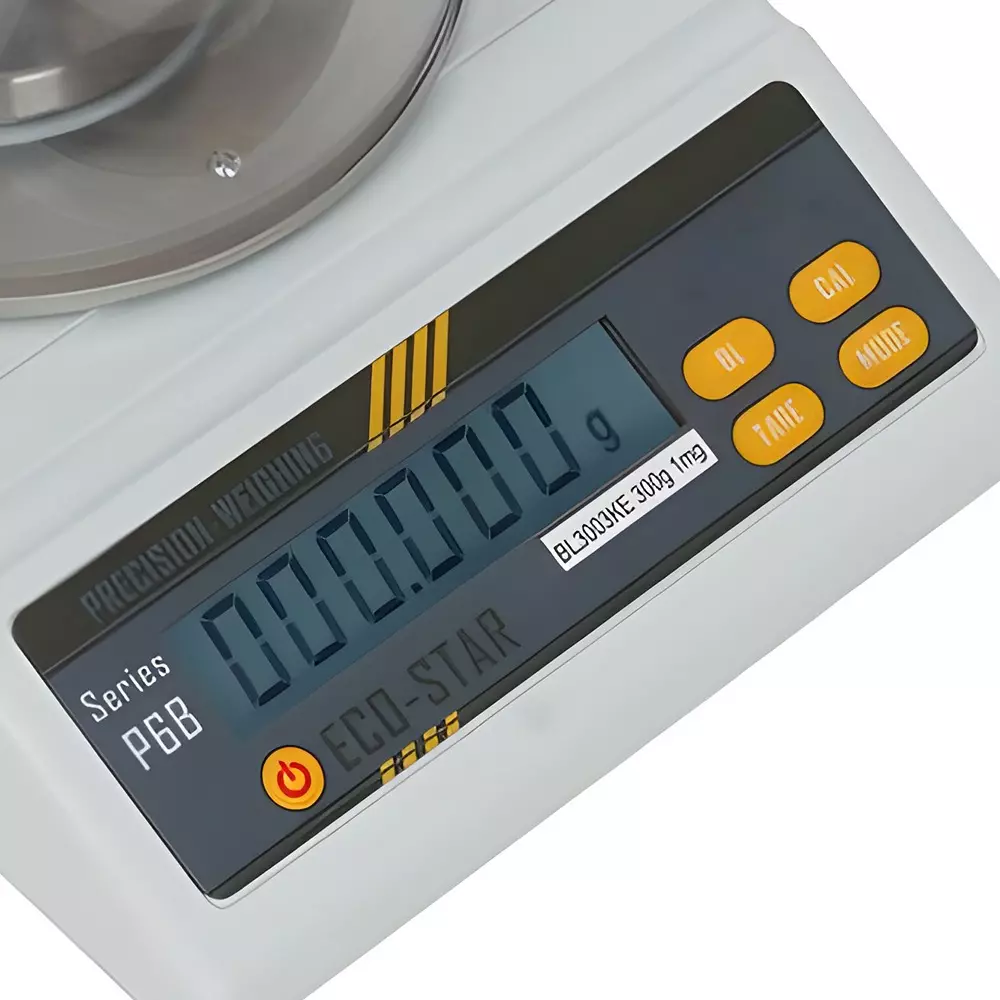 KERRO Weighing Scale with LCD Display, 300 g Max. Capacity and 0.001 g Resolution, P6B