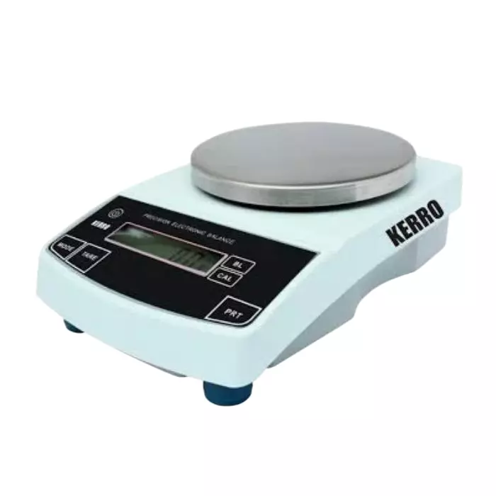 KERRO BL-P5 Series Precision Weighing Balance 5 Kg/0.01 g Φ160 mm Platform Size White Back Light, BL-P5/50002
