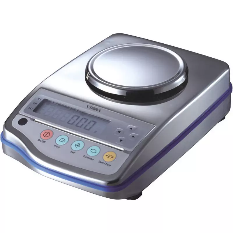 VIBRA Electronic Scale Span adjustment: Manual span adjustment with external calibration weight, CZ-B620S