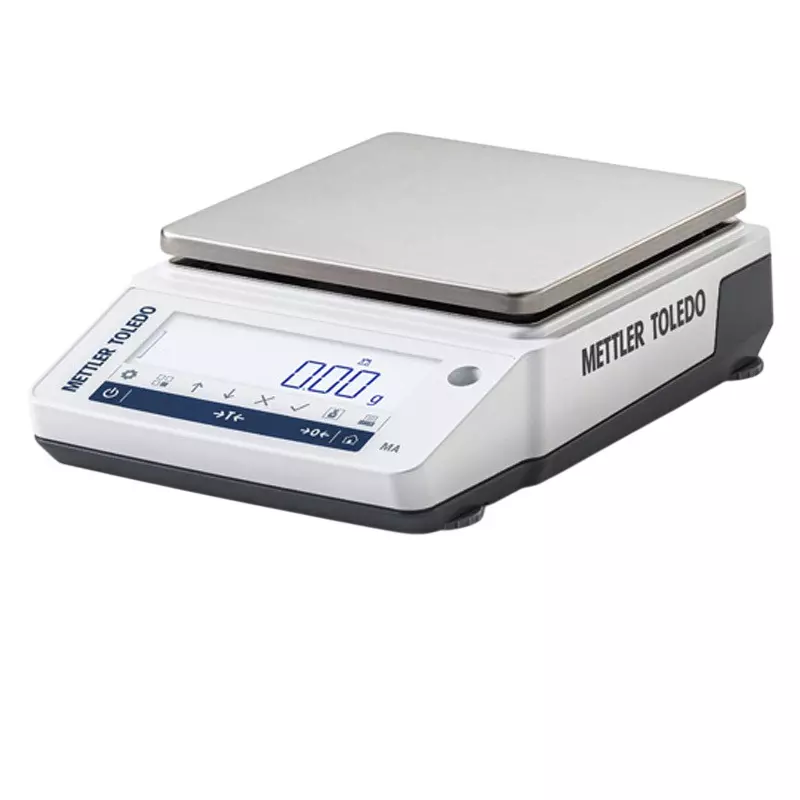 Mettler Toledo Top-Pan Balance 620 g Maximum Capacity 0.01 g Minimum Reading 1.5 Stabilizing Time, MA602P