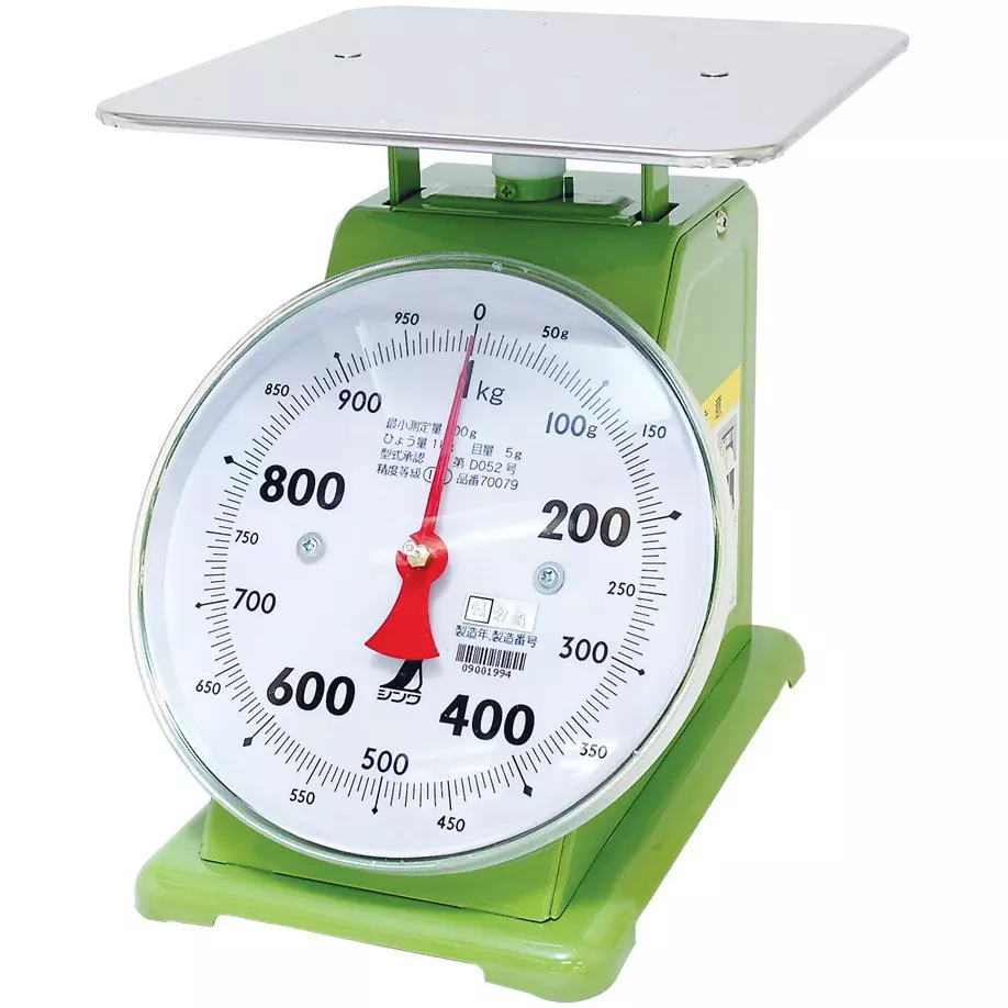 NARIKA Top-Pan Scale 5 g Minimum Scale Board: 164 Scale Inclined type Main Unit, A05-3630