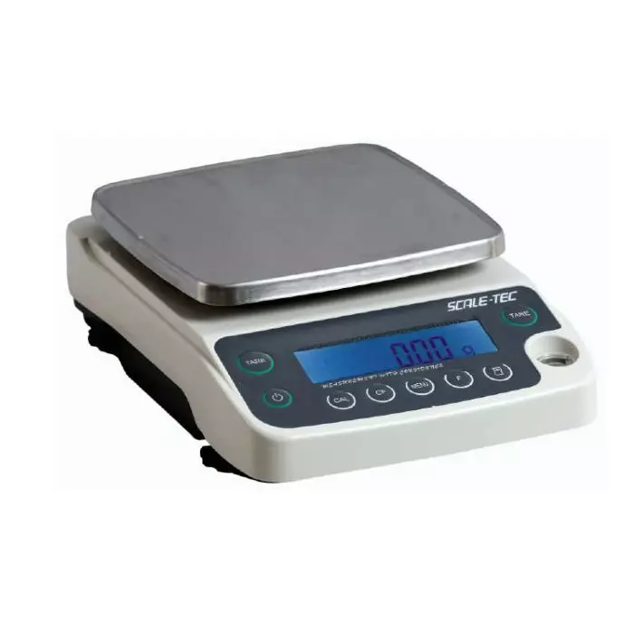 scaletec High Capacity Classic Precision Balance 6.2 Kg Measuring Capacity 0.01 g Resolution, SAB 6202CL