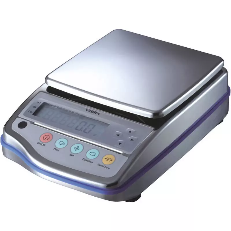 VIBRA Electronic Scale Span adjustment: Manual span adjustment with external calibration weight, CZ-B15KS2