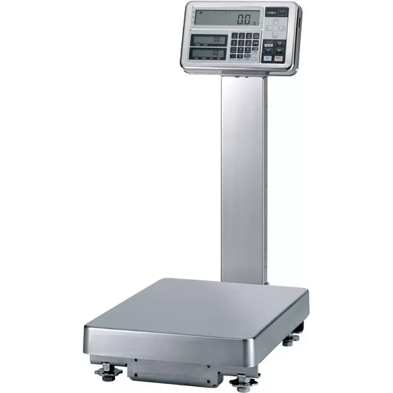 VIBRA Electronic Scale Span adjustment: Manual span adjustment with external calibration weight, FZ-200K-i03