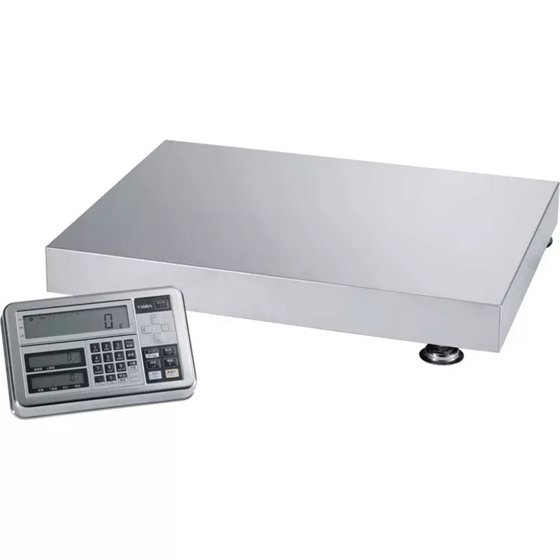 VIBRA Electronic Scale Span adjustment: Manual span adjustment with external calibration weight, FZ-B150KF-i03