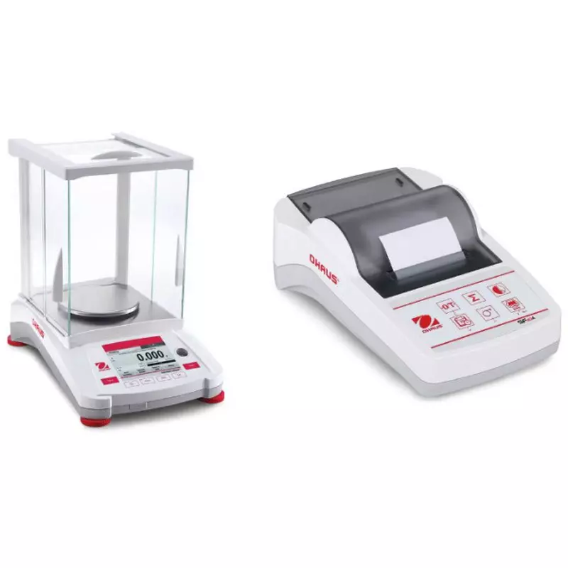 OHAUS Precision Balance 220 g Maximum Capacity, AX223+SF40A