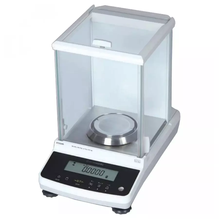 Shimadzu Analytical Balance Built-In Calibration 320 g Capacity 0.1 mg Display, ATX324R
