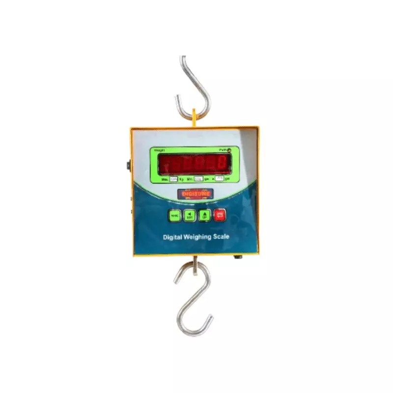 DIGITONE Weighing Scale 45x21x12 cm Platform Size 50 Kg Capacity 40 Hours Battery Backup, DGH 50