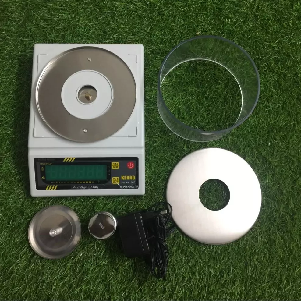 KERRO Weighing Scale with LCD Display, 500 g Max. Capacity and 0.001 g Resolution, P6C