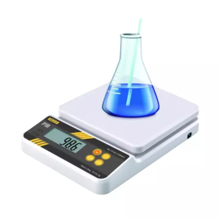 KERRO BL-P1D Series Digital Weighing Balance 2 Kg/0.1 g 145x145 mm Platform Size, BL-P1D/20001 (Pack of 2 Pcs)