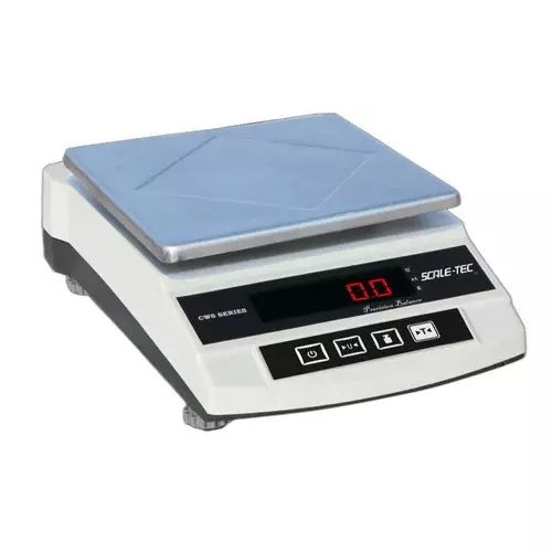 scaletec Precision Compact Balance 2 Kg Capacity 0.01 g Readability Φ160x160 mm Pan Diameter, CWS 2KE