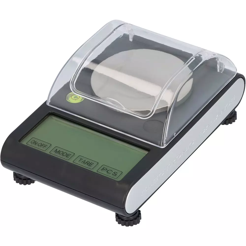 CUSTOM Precision Scale Instruction manual (with warranty), weight (50 g), weighing pan Included Components, MS-50N