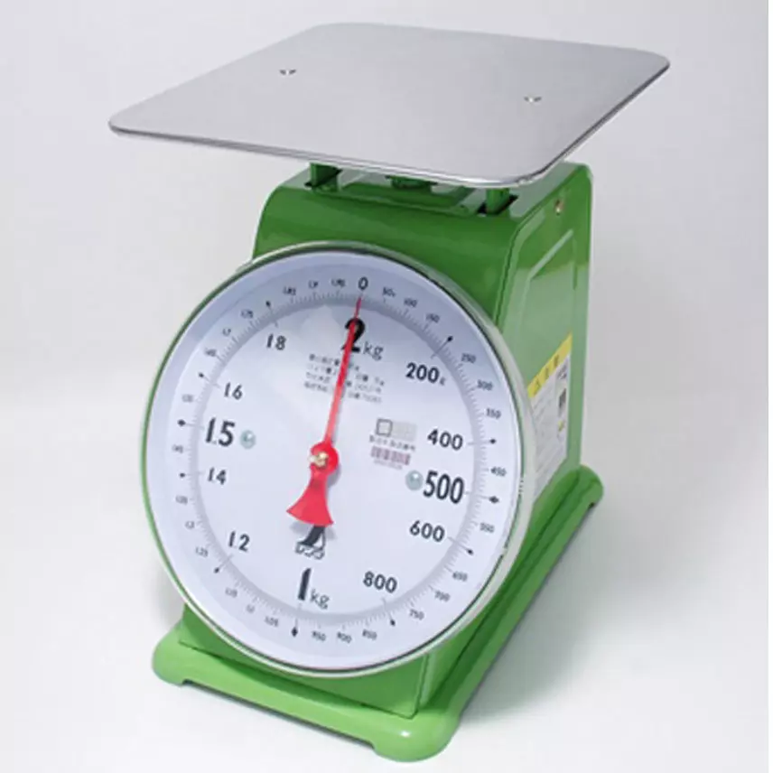 NARIKA Top-Pan Scale 5 g Minimum Scale Board: 196 Scale Inclined type Main Unit, A05-3631